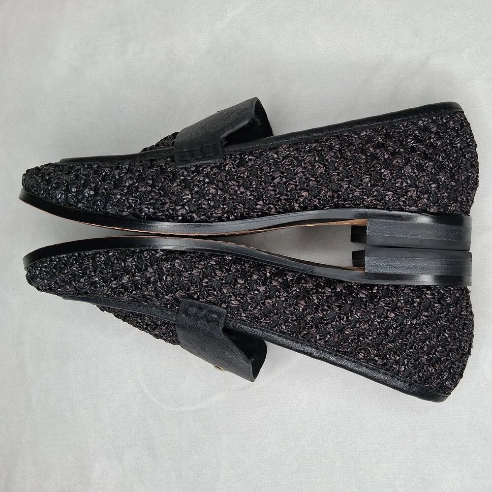 Birdies Women's The Starling 20 Loafers In Black Openweave Size 8 - Picture 8 of 16